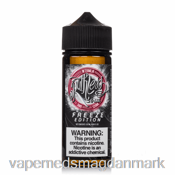 Vape Juice Wtrmln - Freeze Edition - Hensynsløs Fugtig - 120ml 0mg